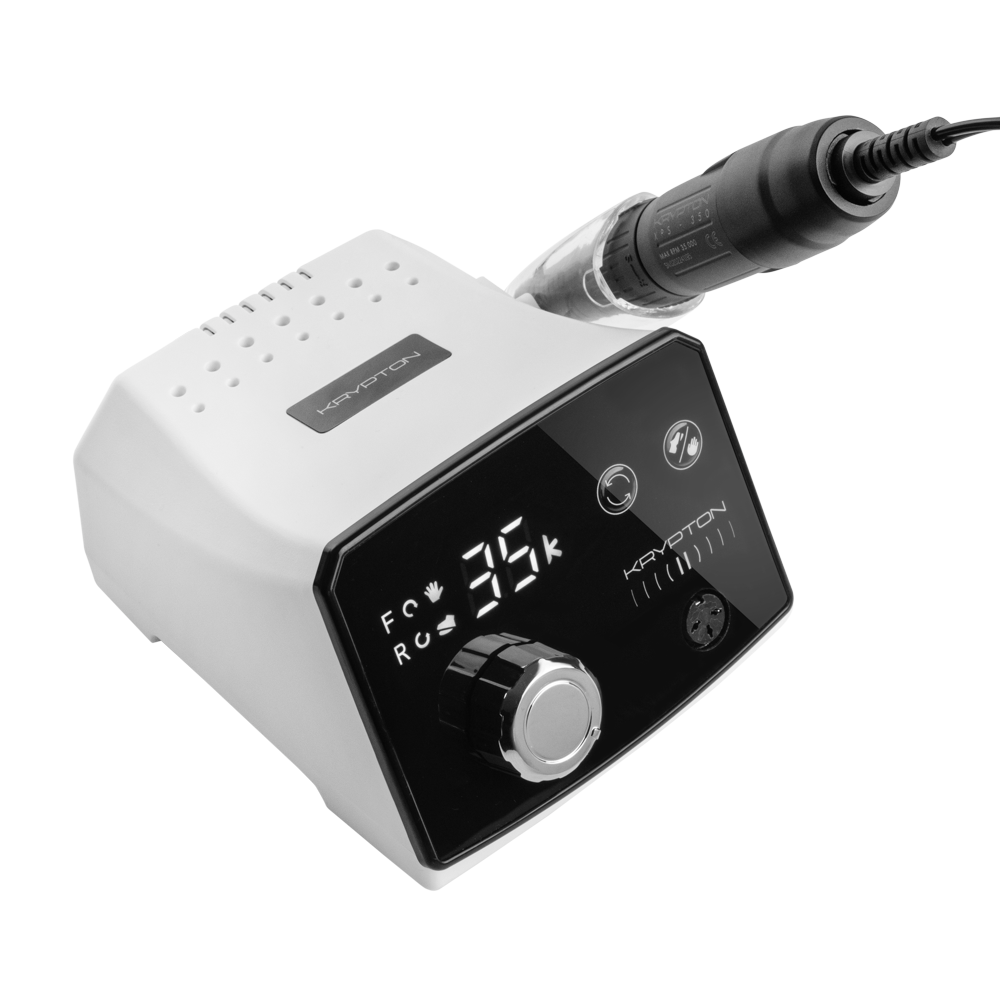 KRYPTON II XPS-350 Professional Nail Drill – 70W and 35,000 RPM for Manicure and Pedicure